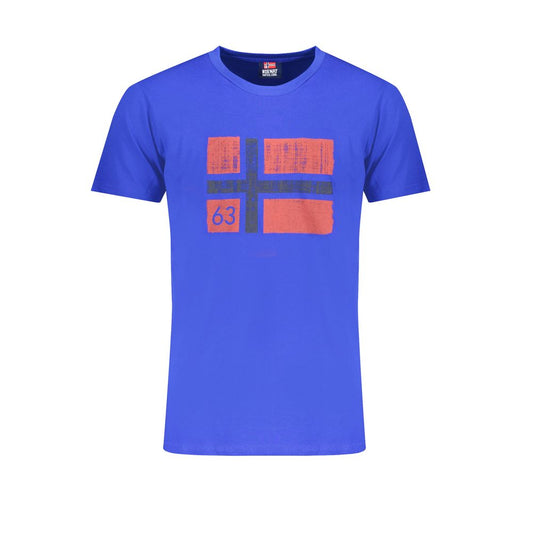 Blue Cotton T-Shirt