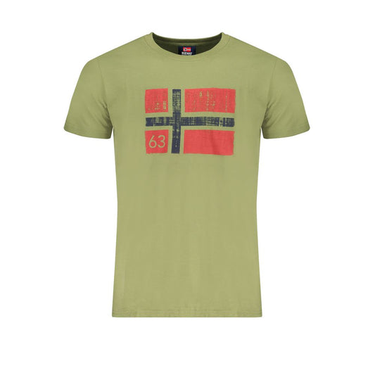 Green Cotton T-Shirt