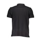 Black Cotton Polo Shirt