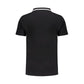 Black Cotton Polo Shirt