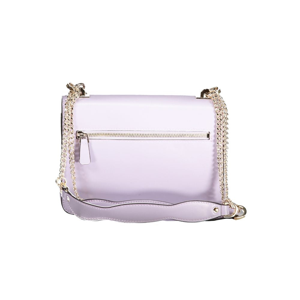 Purple Polyethylene Handbag