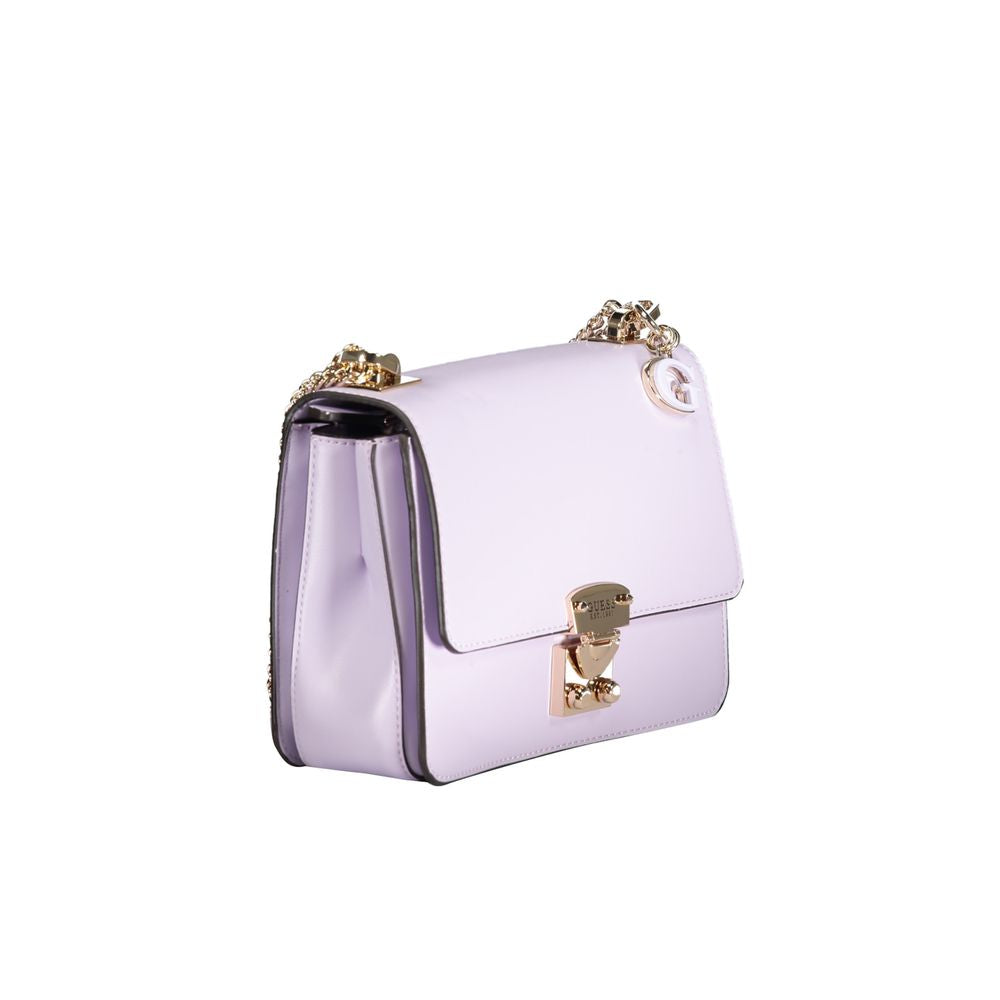 Purple Polyethylene Handbag