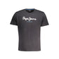 Black Cotton T-Shirt