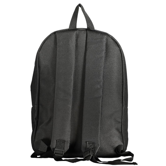 Black Polyester Backpack