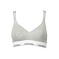 Gray Cotton Women Bralette