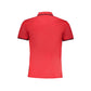 Red Cotton Polo Shirt