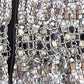 Silver Crystal Embellished Shift Dress Masterpiece