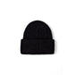 Black Alpaca Leather Caps Baseball Hat