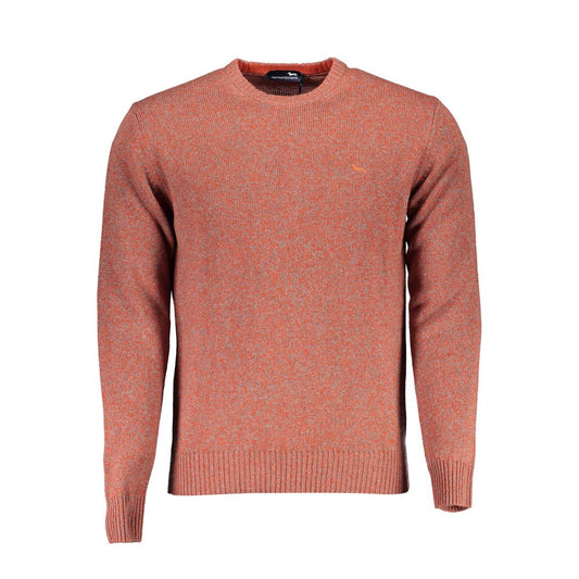 Red Wool Men Sweater