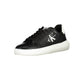 Black Leather Men Sneaker