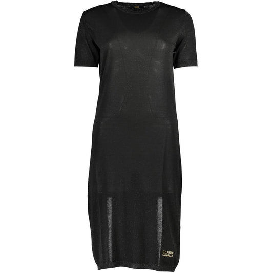 Black Viscose Women Dress