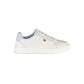 White Polyester Sneaker