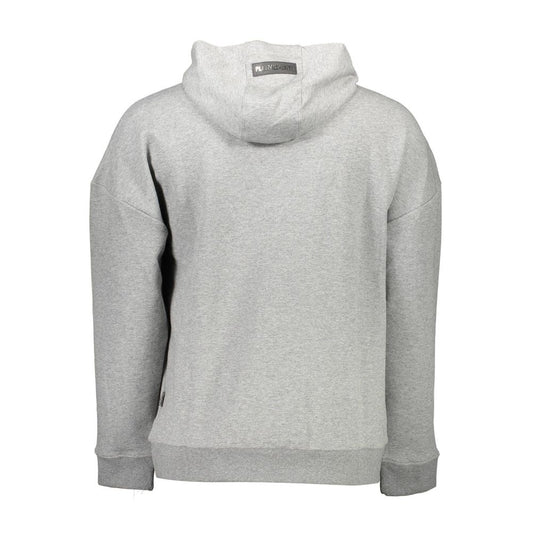 Gray Cotton Men Sweater