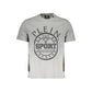 Gray Cotton Men T-Shirt