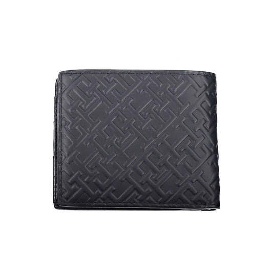 Blue Leather Men Wallet