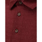 Burgundy Cotton Polo Shirt