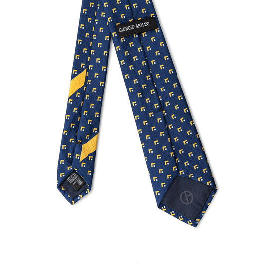 Blue Silk Ties & Bowty