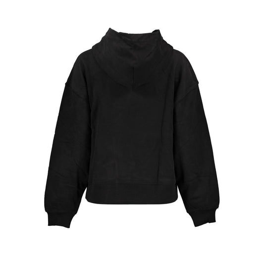 Black Cotton Women Sweater