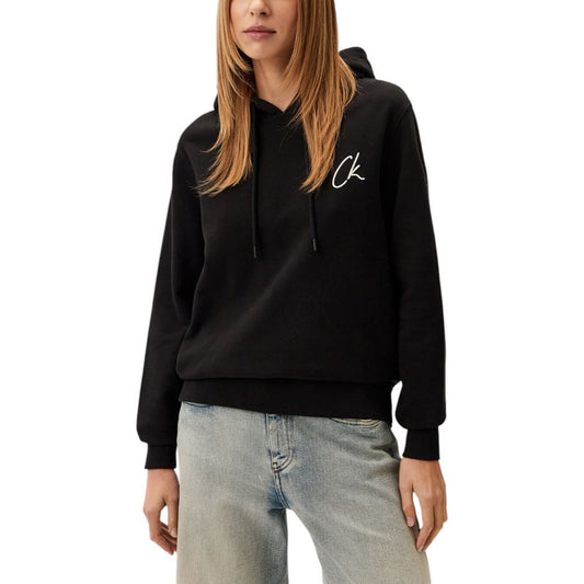 Black Recycled Cotton Sweater