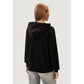 Black Recycled Cotton Sweater