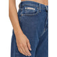 Blue Cotton Slim Fit Jean