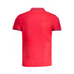 Red Cotton Polo Shirt