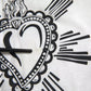 White Sacred Heart Short Sleeve Men T-shirt