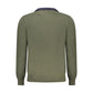 Green Wool Men Sweater