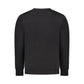 Black Cotton Men Sweater