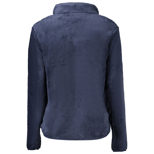 Blue Polyester Women Jacket