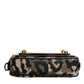 Multicolor Leopard Jacquard DG Logo Crossbody Bag