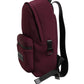Burgundy Montreale Tecnico Textile Men Backpack Bag