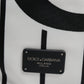 Black White Vulcano Royal King Print Men Backpack Bag