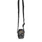 Multicolor Camouflage Jacquard Logo Plaque Crossbody Bag