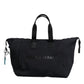 Black Canvas DG Logo Print Shopping Hand Tote Bag
