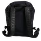 Black Neoprene Nylon DG Logo School Backpack Bag