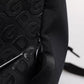 Black Neoprene Nylon DG Logo School Backpack Bag