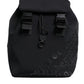 Black Neoprene Nylon DG Logo School Backpack Bag