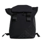 Black Neoprene Nylon DG Logo School Backpack Bag