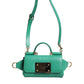 Emerald Green CalfskinLeather DG Logo Shoulder Bag