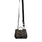 Brown Leopard Print Lacquard Nylon Sicily Tote Bag