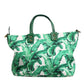 Green Canvas Botanical Garden Women Tote Bag