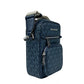 North South Medium Crossbody Bag Navy Blue