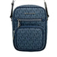 North South Medium Crossbody Bag Navy Blue