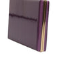 Purple Leather Clutch Evening Crossbody Bag