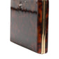 Brown Leather Clutch Evening Crossbody Bag