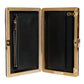 Brown Leather Clutch Evening Crossbody Bag