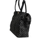 Black PolkaDot Nylon Shoulder Baby Tote Diaper Bag