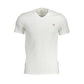 White Cotton Men T-Shirt