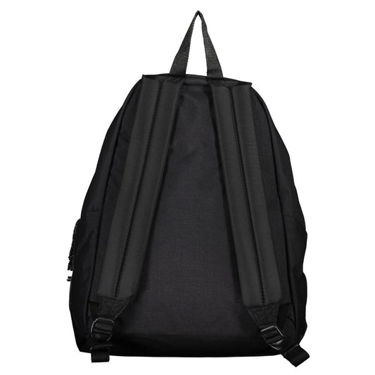 Black Polyester Backpack